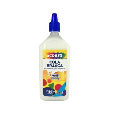 Imagem de Cola Plástica Branca 100g  Acrilex - Acrillex
