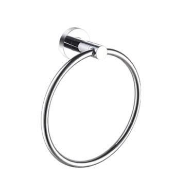 Imagem de Acessórios para banheiro: Aço inoxidável 304 cromado, porta-toalhas, porta-papel higiênico, porta-saboneteira, toalheiro, acessórios para banheiro (cabide para toalhas B)