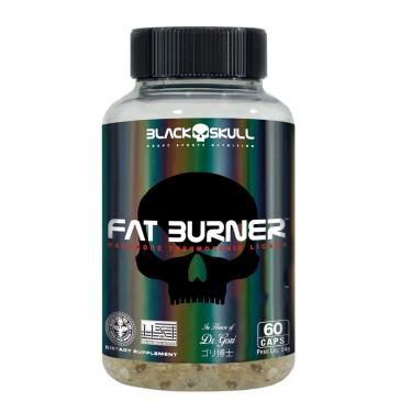 Imagem de Fat Burner - Black Skull L- Carnitina + Cafeina 60 Caps