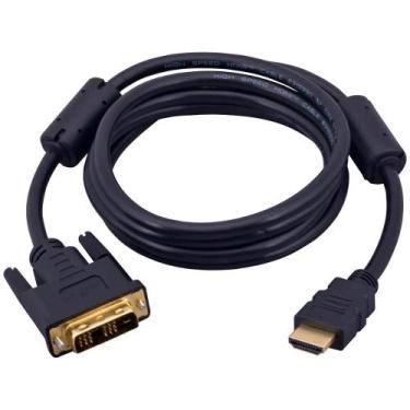 Imagem de Cabo HDMI para DVI - Fortrek HMD201 - 1.8 metro - 51994