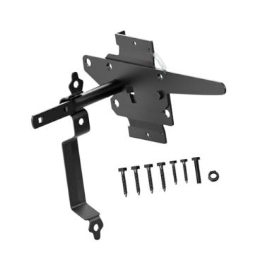 Imagem de IEUDNS Trava de portão com mola de montagem em poste, trava de portão de cerca de gramado, de porta para portões de piscina, quintal externo, cerca, Style B