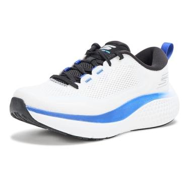 Imagem de Skechers Tênis feminino Go Run Supersonic Max, branco/preto/azul, 37