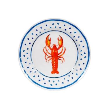 Imagem de Pratos Sobremesa Raso Melamina Plástico Resistente A Quedas (8, 28cm)