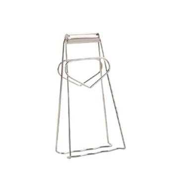 Imagem de Prendedor universal de aço inoxidável dobrável de placa quente, prendedor de pratos, prendedor de panelas, suporte de crochê, prendedor de pinça