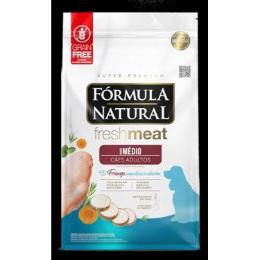 Imagem de Fórmula Natural Fresh Meat Ração Seca Para Cães Adultos De Médio Porte Sabor Frango 2,5Kg