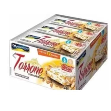 Imagem de Torrone com amendoim display com 12 unidades de 45g