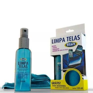Imagem de Limpador Limpa Telas Start 120Ml + Pano Microfibra