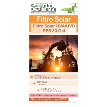 Imagem de Filtro Solar em Gel fps 30 com 60g - Kit com 2 unidades