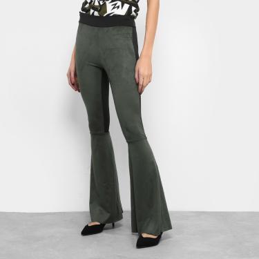 Imagem de Calça Flare Chaire Cintura Alta Feminina-Feminino
