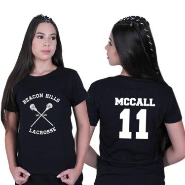 Imagem de Camiseta Feminina Baby Look Algodão Série Teen Wolf Scott McCall 11 La