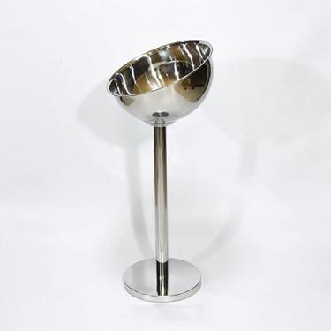 Imagem de balde de gelo para festas Balde de gelo vertical com rack balde de champanhe aço inoxidável engrossado bacia de vinho de gelo bar mercadorias bebidas acessórios de bar recipiente de gelo balde de