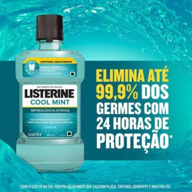Imagem de Enxaguante e antiseptico Bucal Listerine Cool Mint 500 mL - J&J
