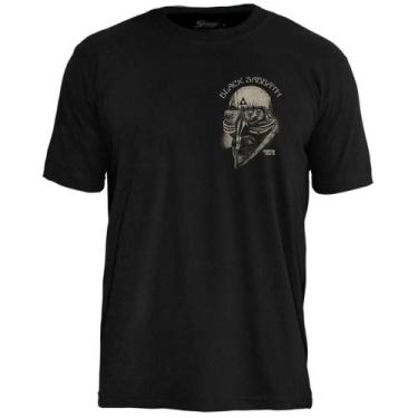 Imagem de Camiseta de Banda Black Sabbath em Algodão Manga Curta Oficial - Stamp