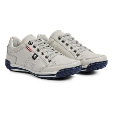 Imagem de Tênis Sapatênis 3021 Tradicional em Couro Off White - Mundo Texano, Be