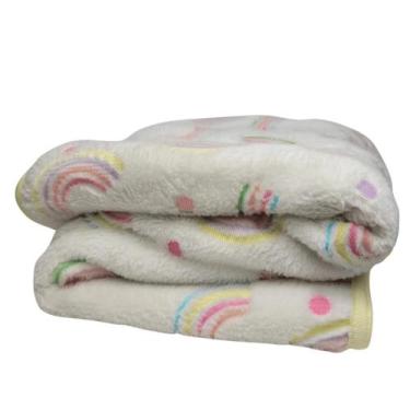 Imagem de Manta Cobertor Bebe Infantil Microfibra Antialérgico Algodão - Koala B