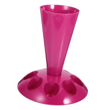 Imagem de Suporte de saco de confeitar com design destacável, compartimentos para bocais, organizador compacto de ferramentas de panificação para decoração de bolos, enchimento de pastelaria para padeiros