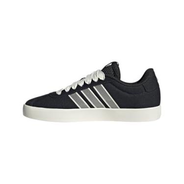 Imagem de adidas Tênis feminino VL Court 3.0, Preto/Off White/Clear Sky, 40