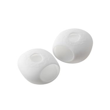 Imagem de AZLA SednaEarfit para AirPods 4 – Capas de silicone antiderrapantes para AirPods 4 – Capas de aderência alternativa de gancho de orelha com textura Fibonacci – Ajuste seguro e compatível com capa (3