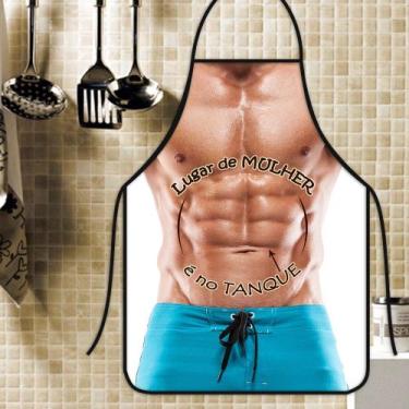 Imagem de Avental Divertido Corpo Inteiro Engraçado Femino Masculino - Recanto, 