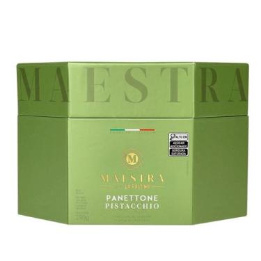 Imagem de Panettone De Pistache Com Gotas De Chocolate La Pastina 750G