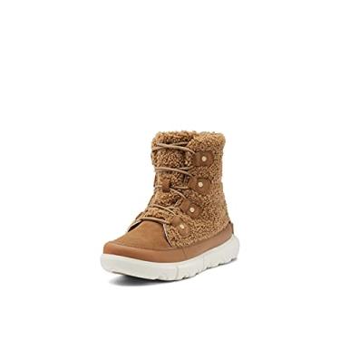 Imagem de SOREL Bota feminina Explorer II Joan Cozy — Botas impermeáveis de inverno, Delta, Fawn, 11