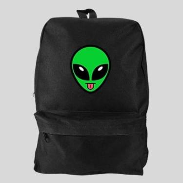 Imagem de Mochila Bolsa Masculina Basica Escolar Pega a Visão Estampado Et Verde-Masculino