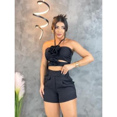 Imagem de Macacão preto - Fernanda modas 
