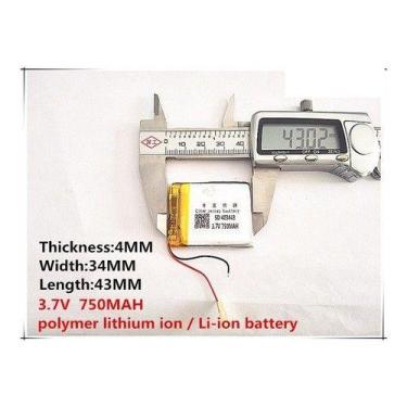 Imagem de Bateria  Para Mp3 Mp4  APARELHO Nwz-a828 Sem Conector - bgb