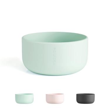 Imagem de POWCAN Bota de silicone para garrafa de água de 510 g/737 g, capa antiderrapante e antiruído, não tóxica e resistente a rasgos, protetor de garrafa de água de silicone acessório para proteção extra