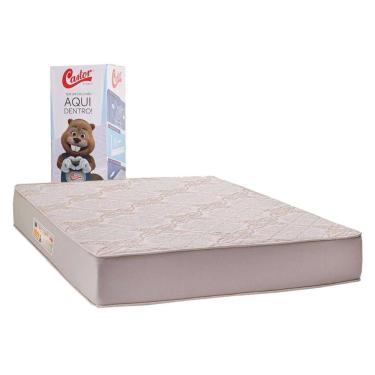 Imagem de Colchão Casal Molas Ensacadas a Vácuo Visco Gel Pocket Comfort Double Face Bed in Box (138x188x25) - Castor