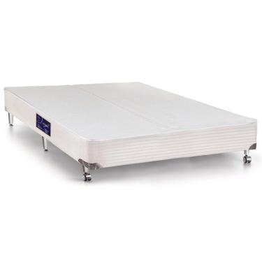 Imagem de Cama Box Base Viúva Gold Star Vitagel White (128x188x23) - Castor