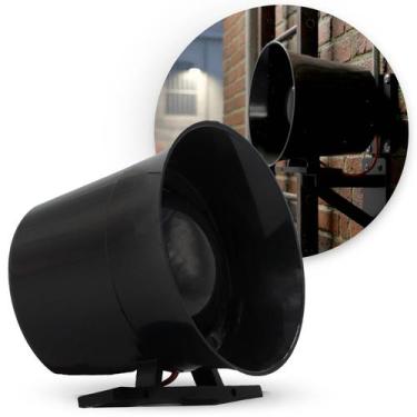 Imagem de Sirene Piezoelétrica Alta Potencia 1 Som Alarme Ipec - PRETO - Ipec