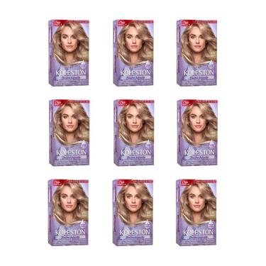 Imagem de Coloraçao Koleston 818 Louro Claro Perola - Kit C/9Un