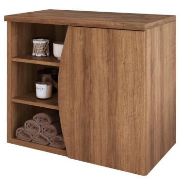 Imagem de Gabinete Suspenso De Banheiro 70 Cm Bl9680 Mell Faem Mell