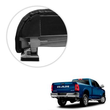 Imagem de Capota Maritima Dodge Ram 2015 a 2025 Com Baú Trek Aluminio Slim Eco