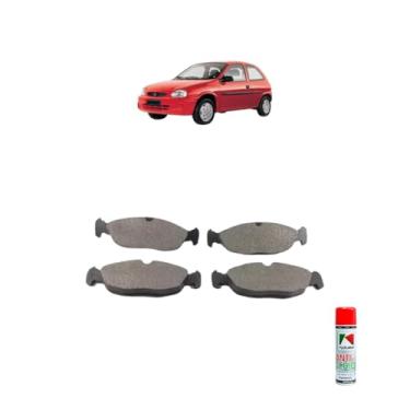 Imagem de Kit Pastilha de Freio Corsa e Celta 94 + Koube Anti Chio 250ml