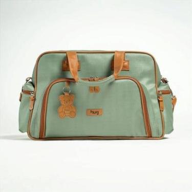 Imagem de Bolsa de Maternidade Hug Grande Militar Verde-Masculino