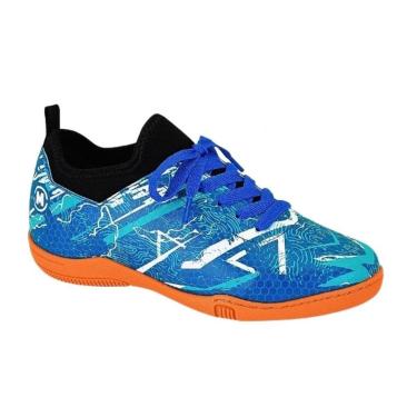 Imagem de Molekinho Chuteira Futsal Gaspea Azul-Masculino