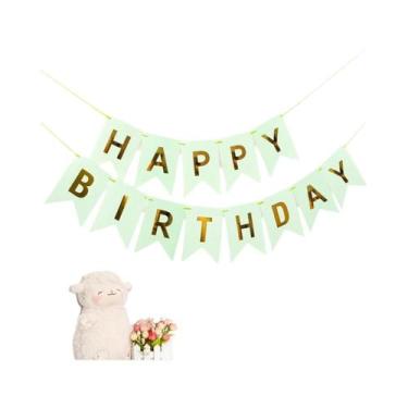 Imagem de Decorações De Festa De Aniversário, Faixas De Feliz Aniversário, Bande