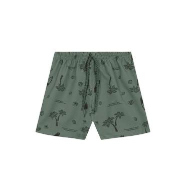 Imagem de Bermuda Infantil Menino Em Microfibra Brandili Hora Do Mergulho-Masculino