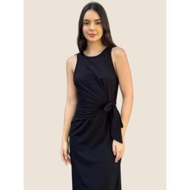 Imagem de Vestido Midi Com Amarração Lateral Colcci-Feminino