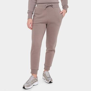 Imagem de Calça Moletom Calvin Klein Logo Issue Feminina-Feminino