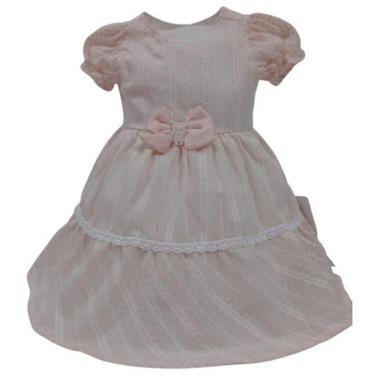 Imagem de Vestido Luxo Estampado Bebê Menina Paraiso Verão Ref 13956-Feminino