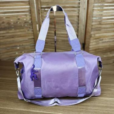 Imagem de Bolsa de Viagem Grande Dobrável Impermeável com Alça Transversal  Vári