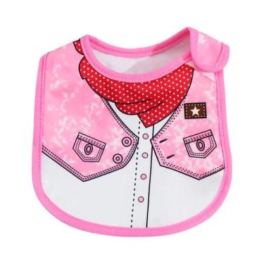 Imagem de Babadores Impermeáveis De Desenho Animado Para Bebês (Meninas E Menino