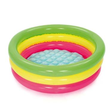 Imagem de Piscina inflável infantil Bestway Summer Set com capacidade para 41L-Unissex