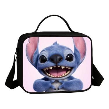 Imagem de Lancheira Termica Escolar Avulsa Estampa Infantil Menina Lilo Ohana Fa