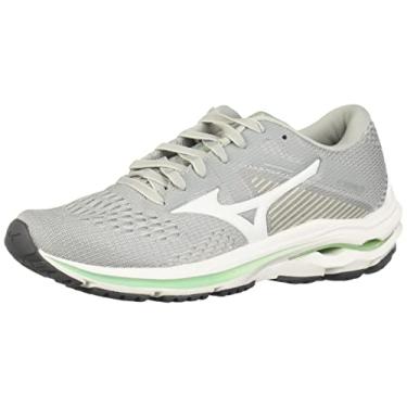 Imagem de Mizuno Wave Inspire 17 Tênis de corrida feminino, Harbor Mist-white, 6