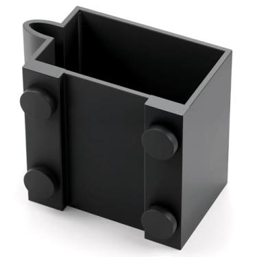 Imagem de Kujunpao Suporte magnético de aditivo diesel, suporte de garrafa à prova de derramamento, suporte de tratamento de combustível de parede para 473 ml, adequado para caminhões, sedãs, trailers e barcos