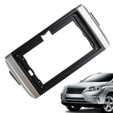 Imagem de Kit de instalação de rádio de - Kit de painel de rádio de 22 cm, adaptador de painel de reprodutor, estrutura de alto-falante, suporte de veículo para equipamentos marítimos de áudio de caminhão